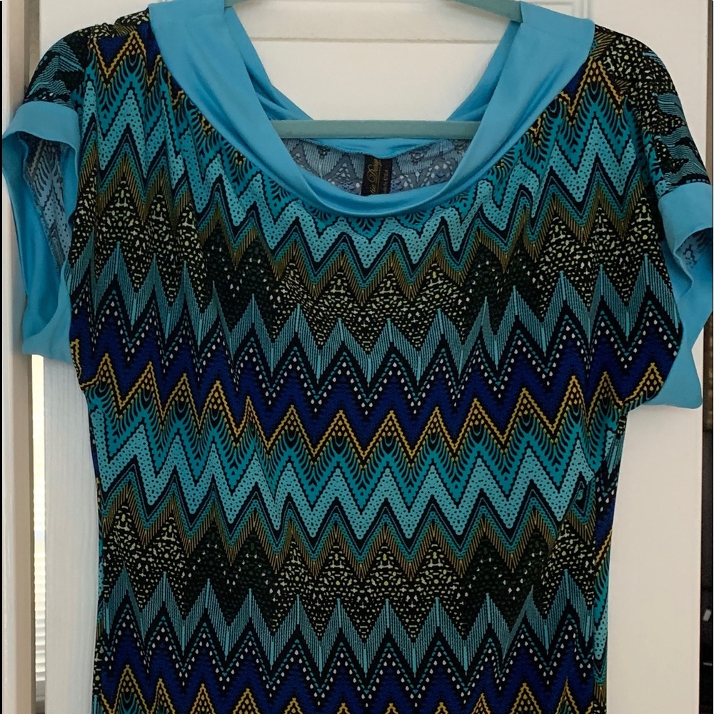 Short sleeves tunic top